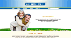 Desktop Screenshot of anti-aging-expert.com